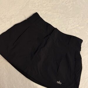 ALO Yoga Black Activewear Skirt